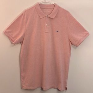 Vineyard Vines men’s salmon pink polo